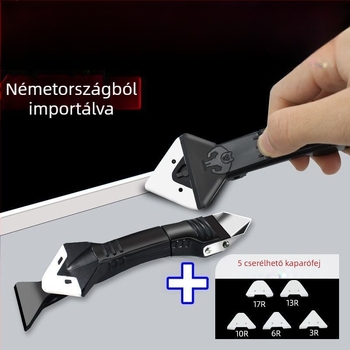 Új üvegszilikon spatula konkáv szögű glettelő és fugák finiselésére