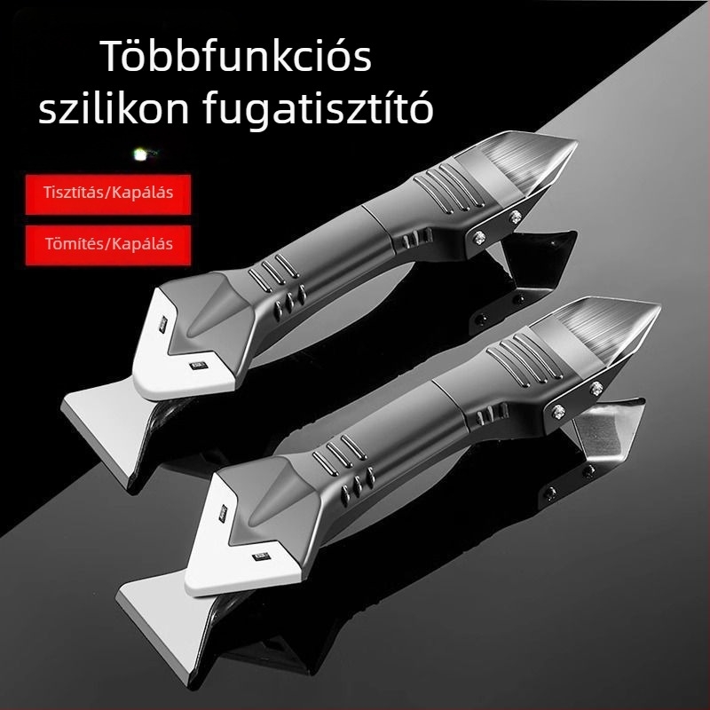 Új üvegszilikon spatula konkáv szögű glettelő és fugák finiselésére