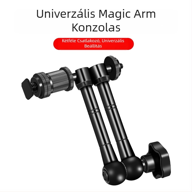 Mágikus kamera-kar, 7/11/20 hüvelyk, multifunkciós univerzális rögzítő csipesz külső monitorhoz