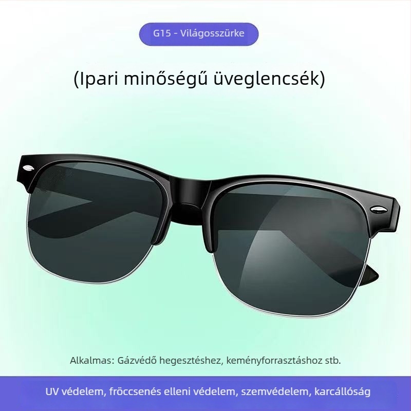 Hegesztő védőszemüveg UV-védelemmel, anti-reflex és ívvédelmi fény elleni védelemmel