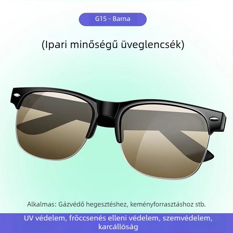 Hegesztő védőszemüveg UV-védelemmel, anti-reflex és ívvédelmi fény elleni védelemmel