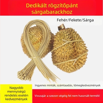 Hosszabbított és szélesebb durian kötöző szalagok, nagy teherbírású rögzítő szalagok, fekete-fehér durian színű