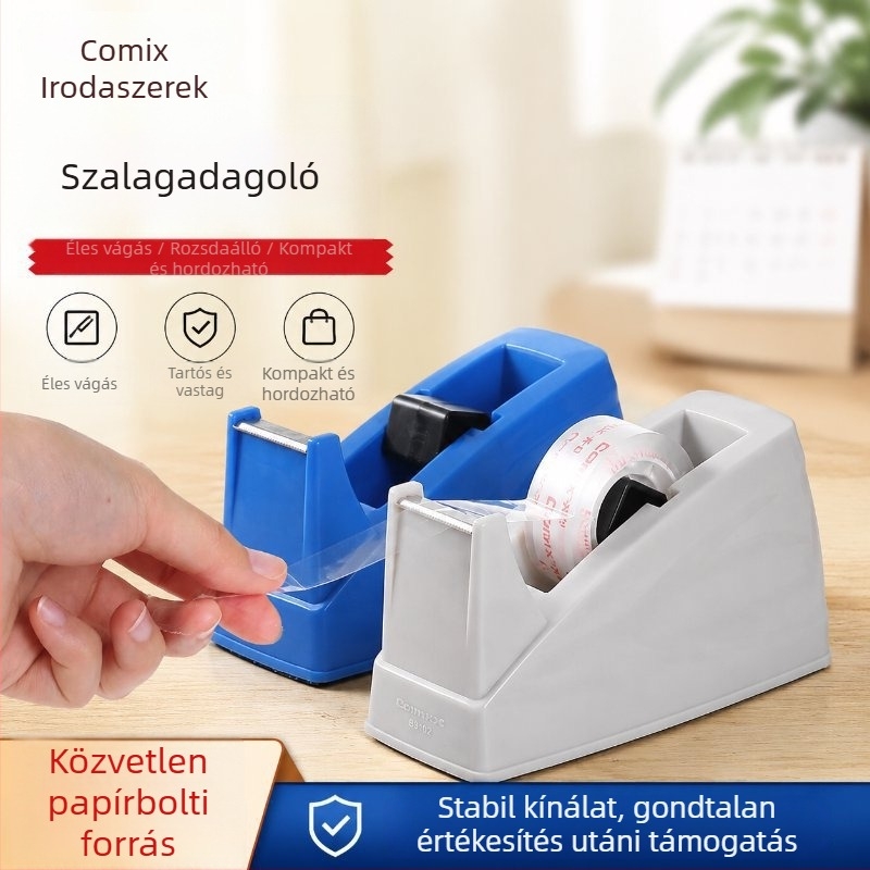 Qixin B3101 Szalagvágó és átlátszó szalagadagoló dobozok lezárásához
