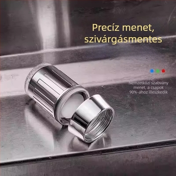 LED csaptele hőmérséklet-szabályozással és színváltással, otthoni használatra, fröccsenésálló kifolyó a konyhai mosogatóhoz, intelligens forró és hideg víz