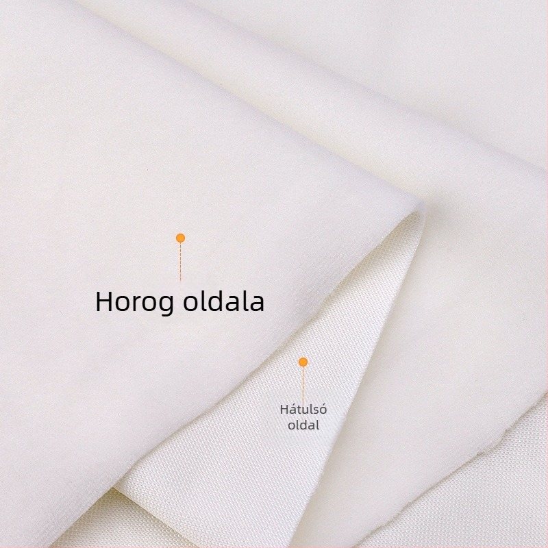 Kétoldalas szövetes Velcro babáknak, puha bolyhos anyag, csendes öntapadó hook-and-loop záró