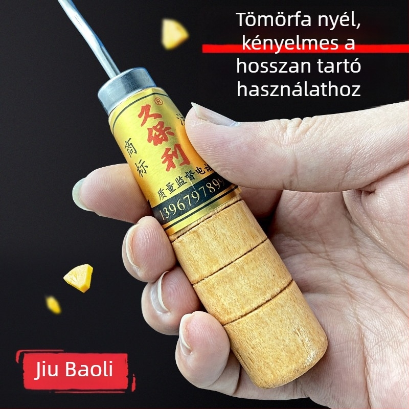 Kubori Ananász szem eltávolító három darabos készlet rozsdamentes acélból, gyümölcshámozóval, gyors szem eltávolítás, korrózióálló, könnyen tisztítható