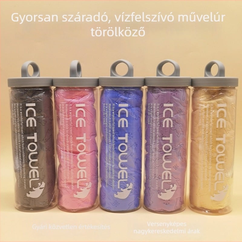 PVA abszorbens törölköző háziállatok számára fürdetéshez és autómosáshoz, nagy méret, szarvasbőr textúra