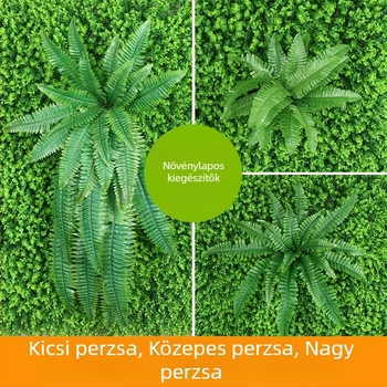 Selyemleveles falidísz, mű növény, perzsa stílus, magasság 10–30 cm