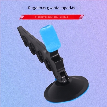 Kültéri használatra szívófejes horgászbot-tartó
