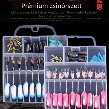 Horgászati kis kiegészítők: Space beads, nyolcas gyűrűs úszóalap, gyors ólomkészlet