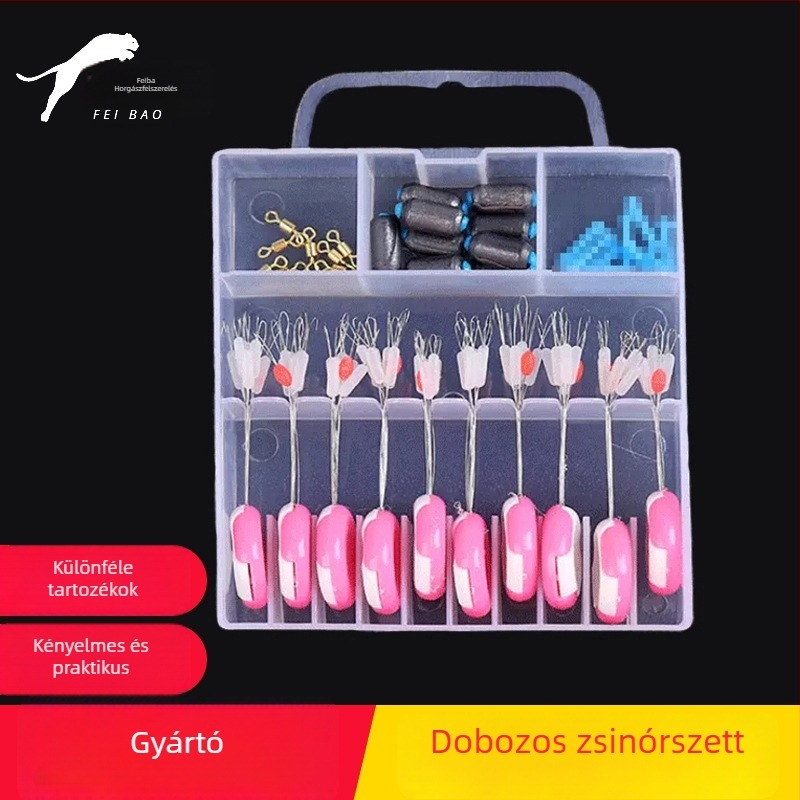 Horgászati kis kiegészítők: Space beads, nyolcas gyűrűs úszóalap, gyors ólomkészlet