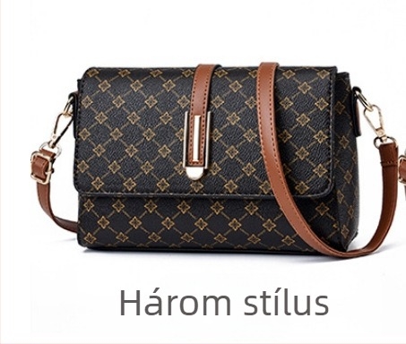Emperor Rhinoceros Női kis crossbody táska, PU bőr, nyári stílus, négyzet alakú forma, egy vállpánt