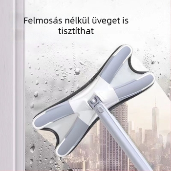 Mindenfunkciós pillangó felmosó otthoni használatra, egy lépéses tisztítás, száraz és nedves használat, X‑alakú lapos felmosó, padlófelmosó magas vízfelvétellel