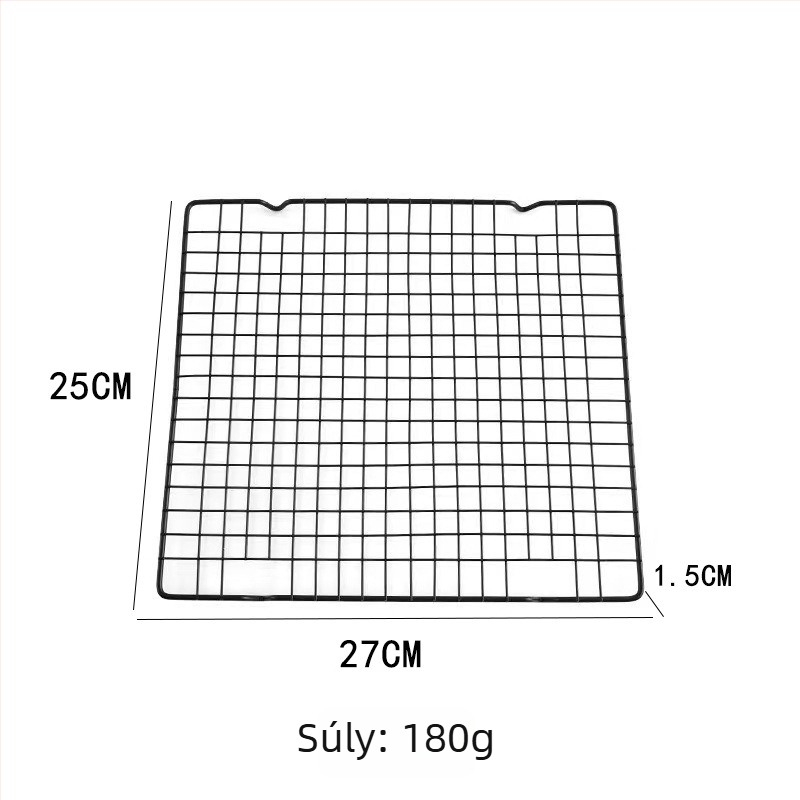Összecsukható hűtőrács sütemények és kenyér számára, laptop hűtőállvány és grillrács