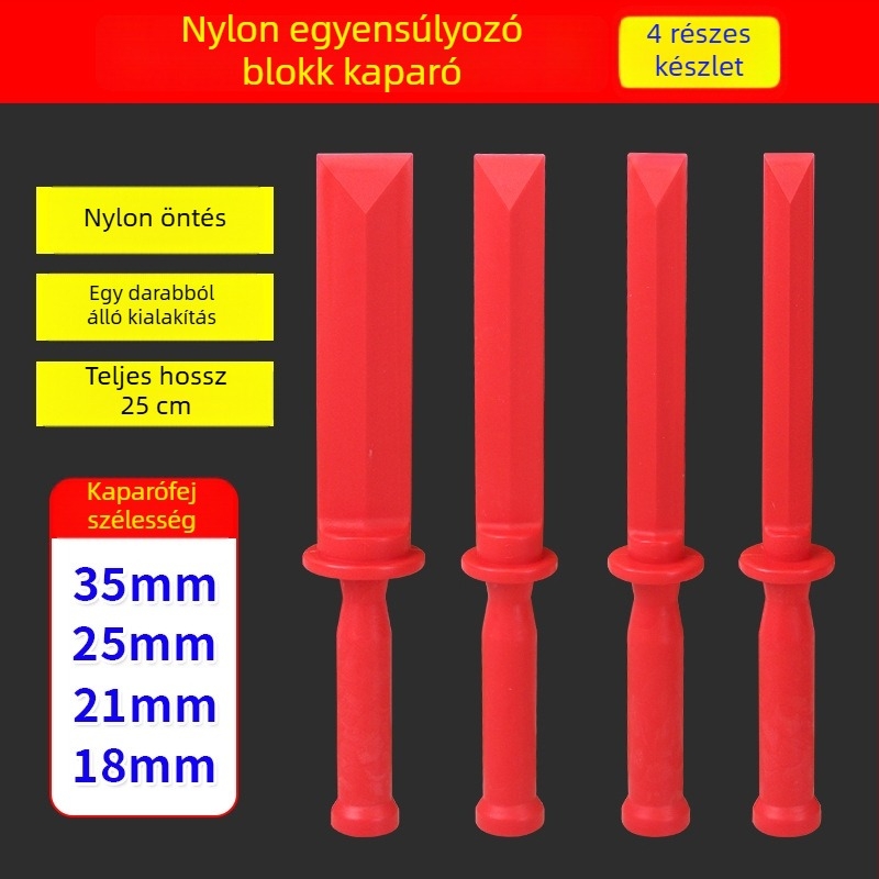 Műanyag kiegyensúlyozó súly eltávolító eszköz autógumihoz, nylon puha spatula
