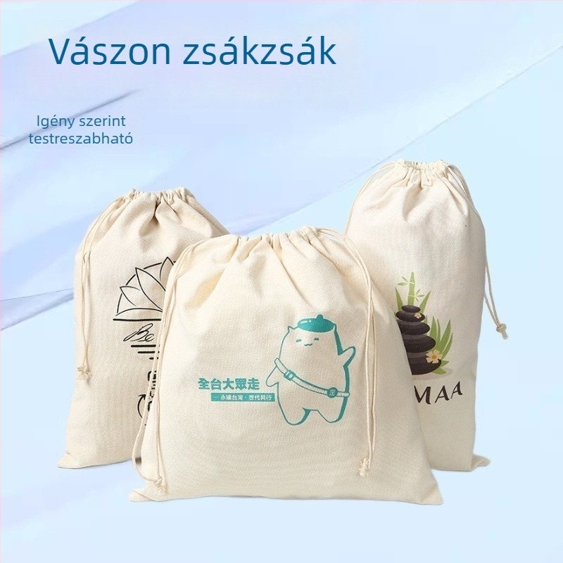 Laminált vászon táska, szalaggal ellátott tote táska, cipzáras táska, húzózsinóros táska, pamut tote táska, hálós táska, bársony táska
