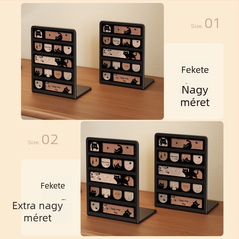 Íróasztali könyvállvány, asztali rendező, könyv tartó és elválasztó