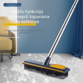 Hosszú nyelű padlótisztító kefe járólap-fugák és fürdőszobai padlók tisztítására, készlet 60 darab