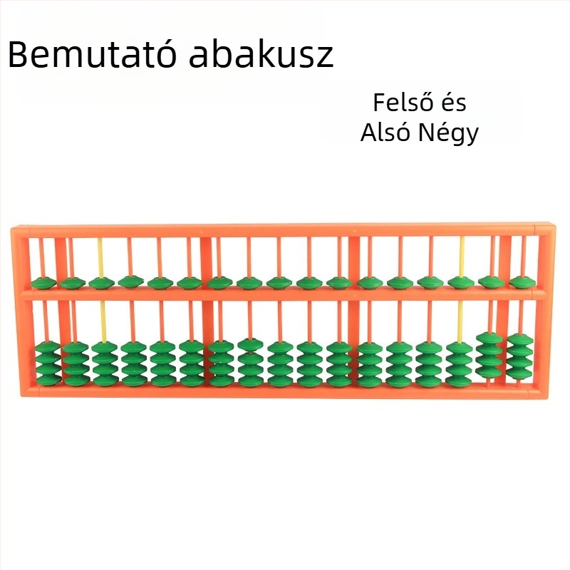 Retro abakusz számviteli gyakorlásra diákoknak