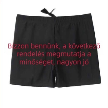 Férfi gyorsan száradó úszónadrág, négyzetes szabású, termálfürdők és vízi parkok számára, plusz méret, strand és medence