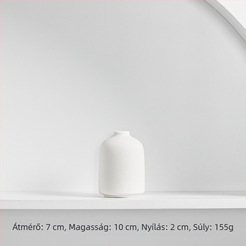 Longli Porcelain kerámiaváz – modern minimalista otthoni dekoráció