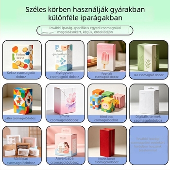 Személyre szabott süteménypapírtubusok, desszertes sütőpapírtartók, élelmiszer-biztonságos, környezetbarát kerek papírtubusok, nyomtatható