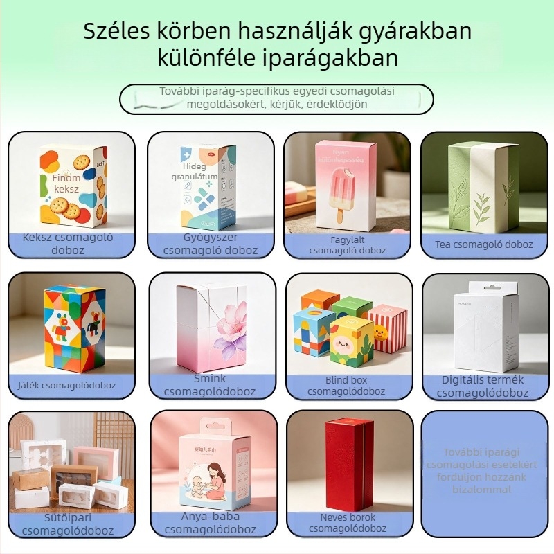 Személyre szabott süteménypapírtubusok, desszertes sütőpapírtartók, élelmiszer-biztonságos, környezetbarát kerek papírtubusok, nyomtatható