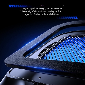 Z36C laptop hűtőradiátor nyomott levegőhűtéssel, játéktámasz kettős turbóventilátorokkal