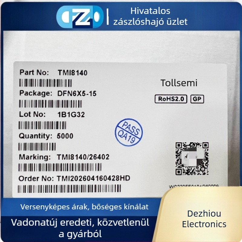 TMI8140-Q1 8140 Autóipari DC H-híd motorhajtó IC DFN5x6