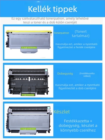 Liansheng TN-2115 tonerkazetta Brother MFC7340 HL2140 DCP-7450 DR-2150