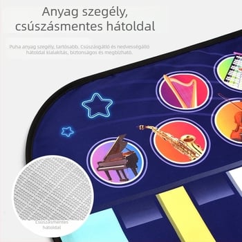 Csillagos égű zenés babamatrac