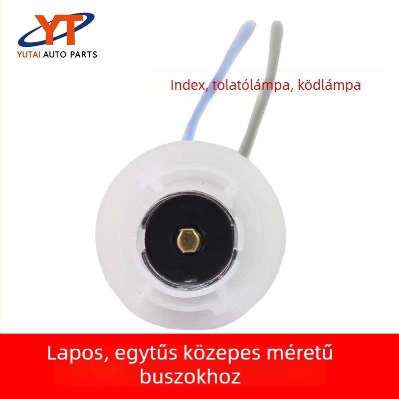 Minibusz 1141 síkfejű egypins jelzőcsatlakozó, féklámpa tartó, 1176 síkfejű kétvezetékes, 1016 magas-alacsony
