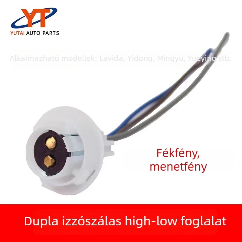 Minibusz 1141 síkfejű egypins jelzőcsatlakozó, féklámpa tartó, 1176 síkfejű kétvezetékes, 1016 magas-alacsony
