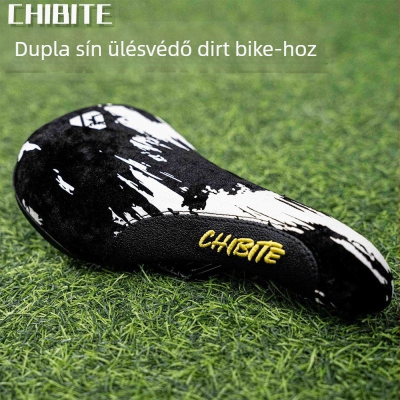 Chibitech kettős sínű kerékpárnyereg PU