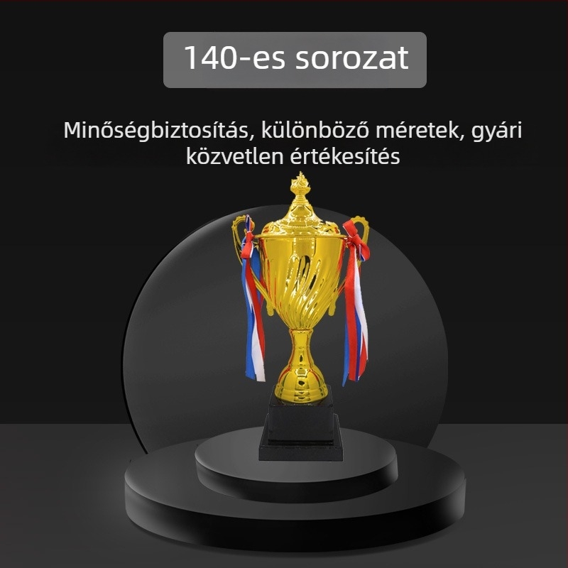 T140 fém díj – sportverseny díj, testreszabható nyomtatás, nagykereskedelem