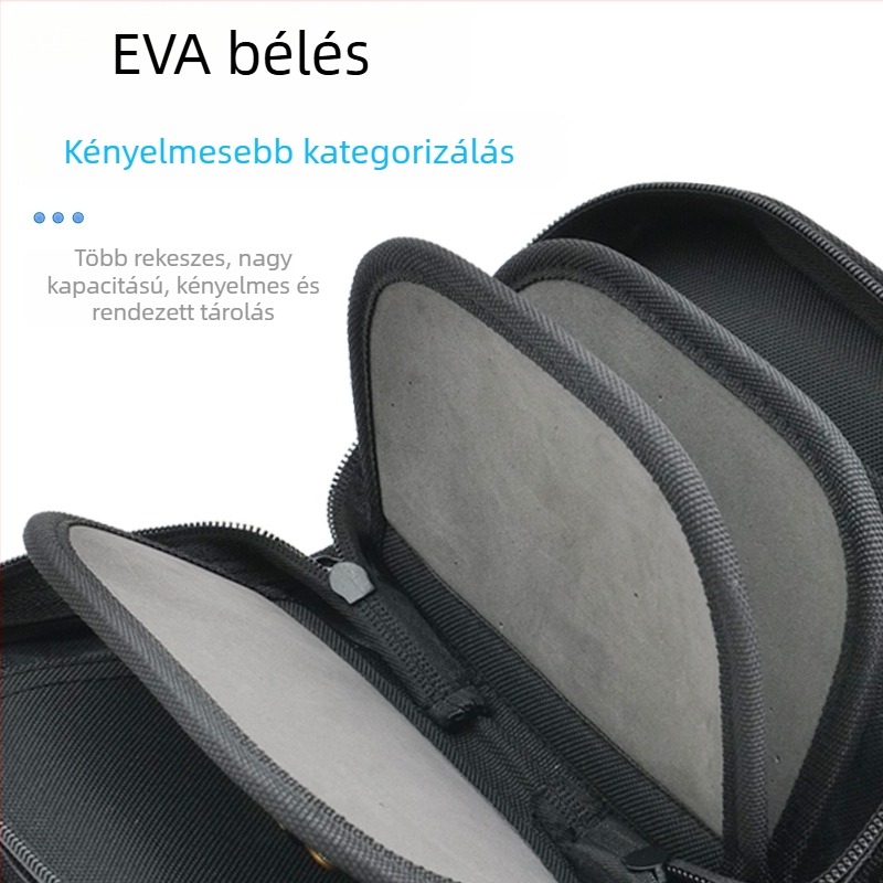 Nagy kapacitású EVA horgásztáska, csalikkal és műcsalikhoz, vízálló és nyomásálló, többfunkciós kültéri hordtáska
