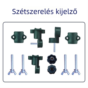 Multifunkcionális horgász adapter készlet: esernyő, szék, univerzális csatlakozó, botartó és csali tálca