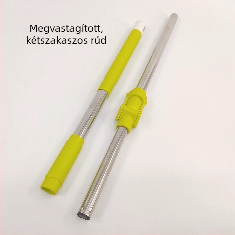 Meitianle Forgatható mopnyél, teleszkópos rozsdamentes acélcső, vastagított kivitel, mop tartozékok