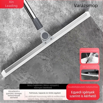 Személyre szabott szilikon fürdőszobai ablak- és padlókaparó üvegfelületekre, hajgyűjtő mop