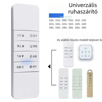 Haotaitai/Taitai Le Oupai automatikus emelésű okos elektromos ruhaszárító távirányítója, 4. és 5. generáció