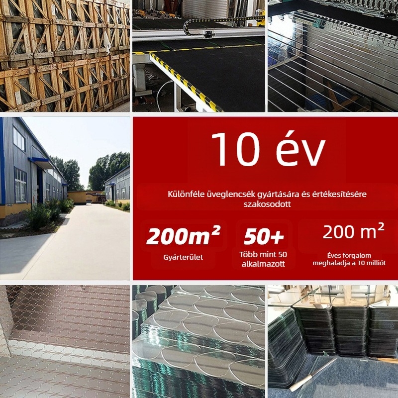 LED smink tükör üveg lencsével, egyoldalú szabálytalan kis tükör, DIY alakítás formázott üveg kozmetikai tükör