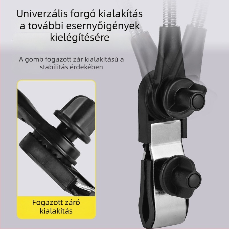 Babakocsira szerelhető napernyő tartó, kemping/autó napernyő állvány, horgásznapernyő klip