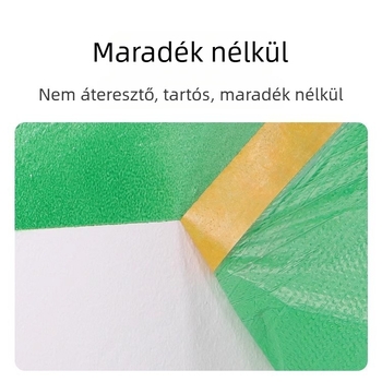 Háztartási porvédő textilhuzat ágyhoz és bútorokhoz, egyszer használatos műanyag porvédő fólia