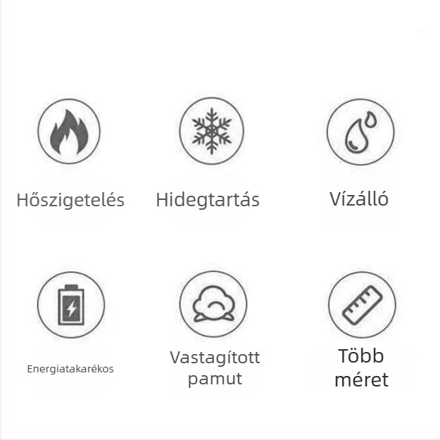 Megvastagított fagyasztó szigetelő takaró, energiatakarékos, hőszigetelő védelem, fagylaltvédő, porálló