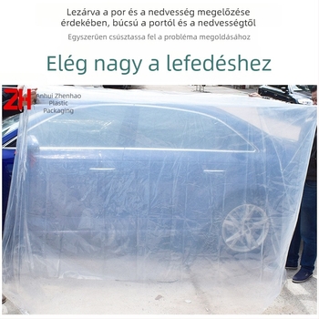 Ipari PE porálló négyszögletes táska nagy gépek és berendezések számára, csomagolófilm tálcákhoz és szerszámokhoz
