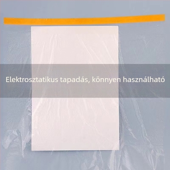 Öntapadó átlátszó porvédő fólia kollégiumi bútorokra és kanapéra; maszkoló fólia festéshez és dekorációhoz.