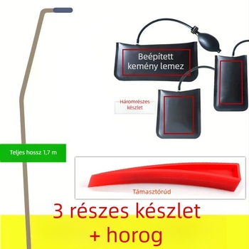 Ajtó- és ablaklégzsák javítóeszköz, 1,2 m vászon légzsák, többfunkciós autójavításra