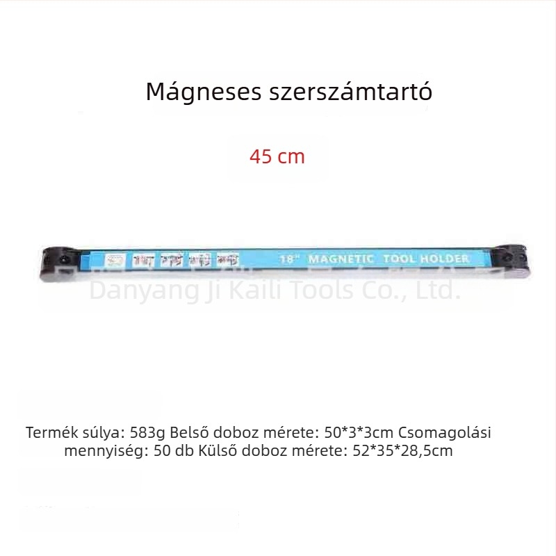 Erős mágneses tárolóállvány szerszámokhoz, mágneses akasztó, fémtárgyak rendezőszalag, kés- és szerszágtartó