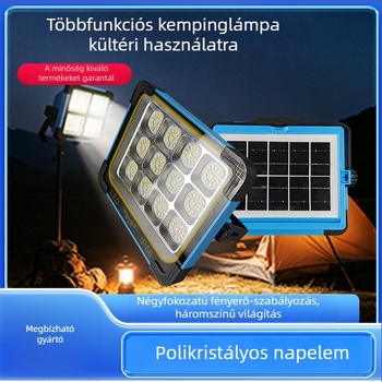 Testreszabható mozgásérzékelős napelemes kültéri világítás, LED reflektor, falra szerelhető, hosszú akkumulátor-üzemidő, többfokozatú fényerő-szabályozás