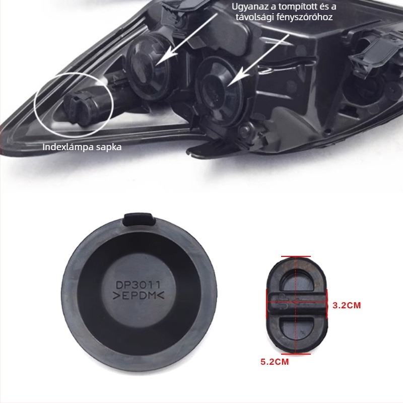 Ford Focus 2005-2011 Légáteresztő fényszórófedél 8M5113030E